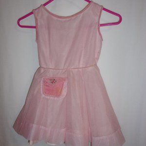 GIRLS TAFFETA DRESS WITH VELVET JACKET